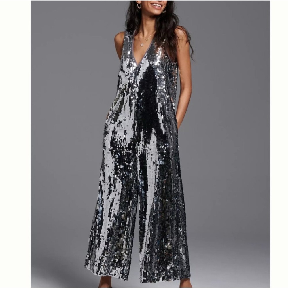 Maeve Sequined Jumpsuit
